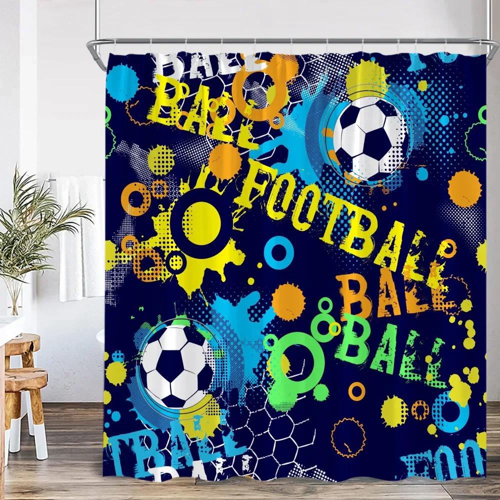 Animal Cartoon Shower Curtain Zoo Elephant Deer Zebra Owl Bee Sports Bathroom Decor Kids Child Polyester Bath Curtain With Hooks