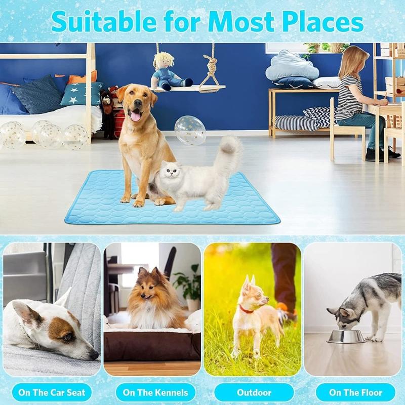 Soft Cat Bed Cushion for Small Medium Large Cat Soft Summer Must-Have Cat Summer Cool Cushion Summer Cooling Supplies