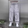 Solid Color Pants Men's Summer New Outdoor Loose Straight Casual Pants Trendy Brand Versatile Overalls Men's