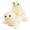 White Sea Lion Stuffed Toy Plush Animal Doll Children Sleeping Gift Partner