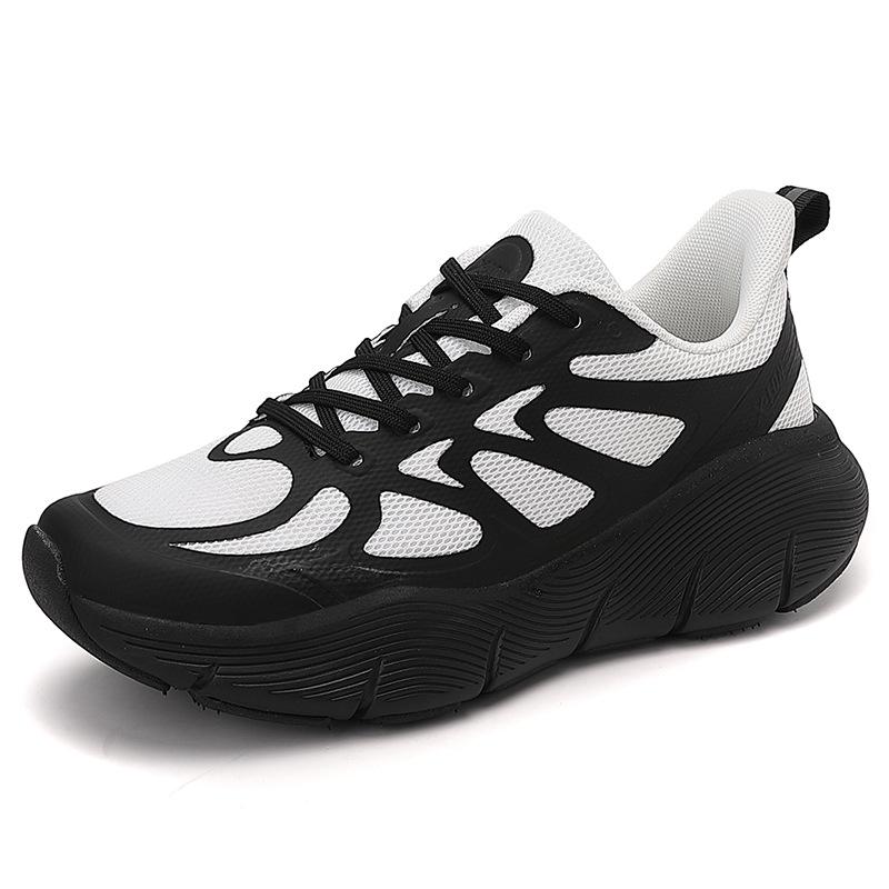 Professional shock-absorbing running shoes for men and women, soft-soled breathable running shoes, skipping rope fitness training