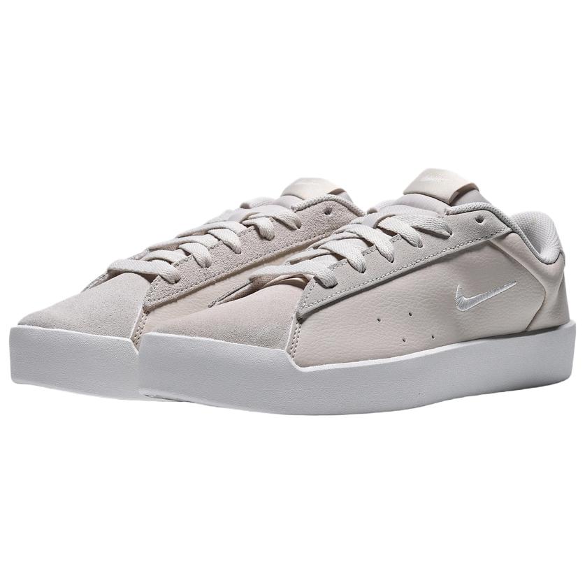 Nike Court Heritage Synthetic Leather Comfortable Versatile Sneakers Women Sneakers Off-White IM7529-002