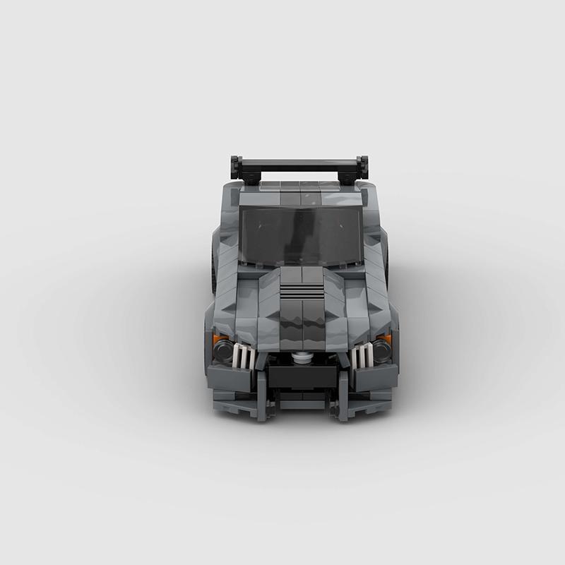 MOC Racing City Car Building Set - Creative Garage Toys - Ideal Gift for Children's Birthdays and Christmas Gifts