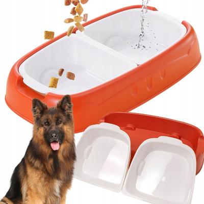 Double Dog Bowl 2 Red (40)