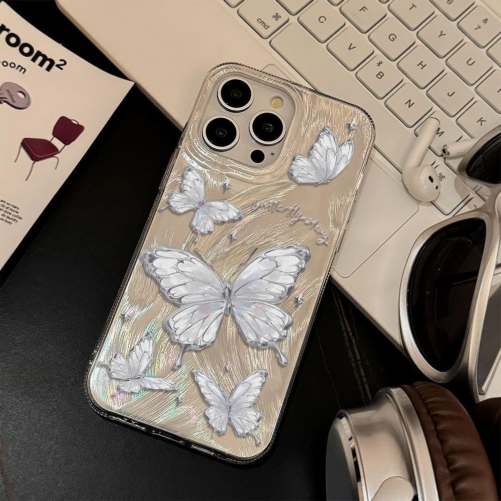 Feather Phone Case for iPhone 11 13 16 Pro Max iPhone 14 15 Pro Max 12 13 Pro Max 16 Samsung S24 FE A55 A05S A54 S22 A15 S23 A12 A52S A34 A05S A14