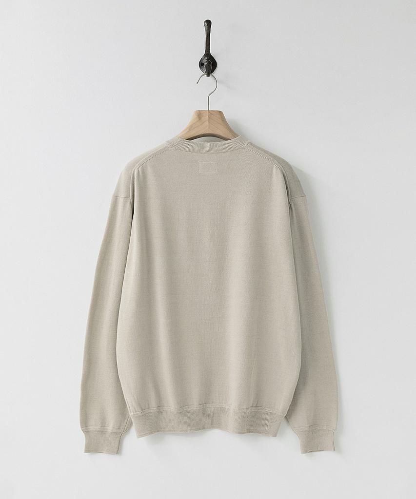 Leopeusaideu Crew Knit Oatmeal