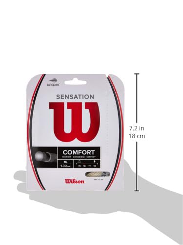 Wilson Tennis String Gut Multi-filament SENSATION 16 200M REEL Natural