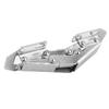 10Pcs Cold Rolled Steel Bridge Shape Free Punch Cabinet Door Furniture Hinge #2