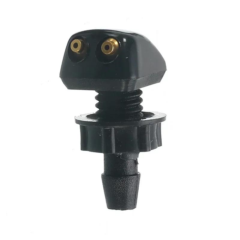 

Автомобильный стеклоомыватель с двумя отверстиями, автомобильный стеклоочиститель, распылительная насадка для стеклоочистителя, подходит для большинства моделей автомобилей, распылительная струя для стеклоочистителя