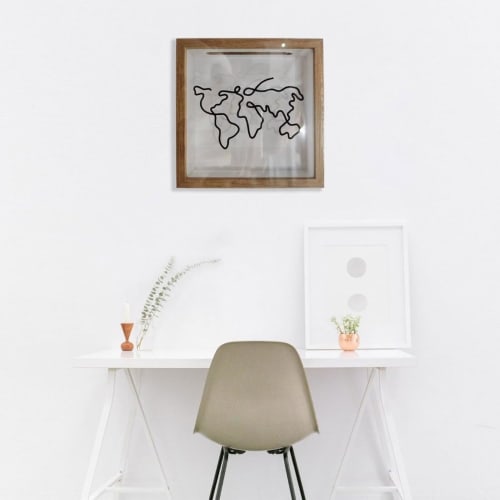 Brfveob Ticket Collection Box, Ticket Storage Box, Desktop Decorative Postcard Souvenir Box for Concert, Cinema, and Travel Tickets (Black, 20*20*3cm)