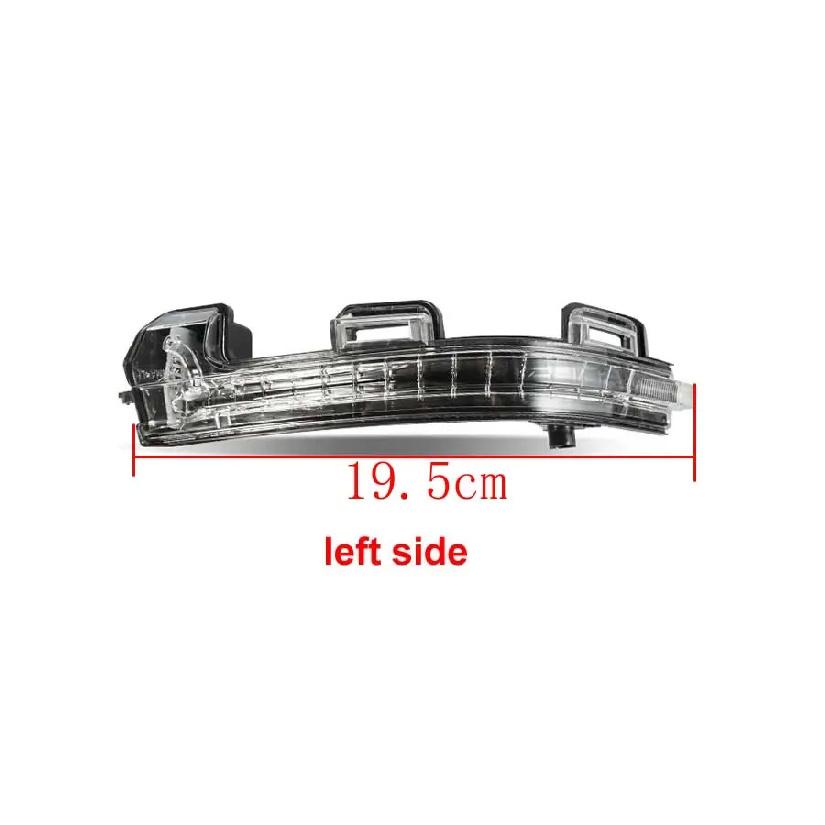 

For Volkswagen VW Teramont 2017-2024 Car Accessories Rearview Side Mirrior Turn Signal Light Repeater Flasher Lamp Shell 1PCS left side