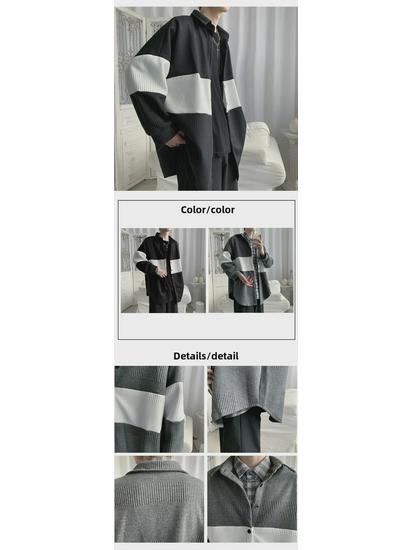 Herren Trendige Strickjacke im Hongkong-Stil - Locker, Schicker Frühling & Herbst Mantel 2023