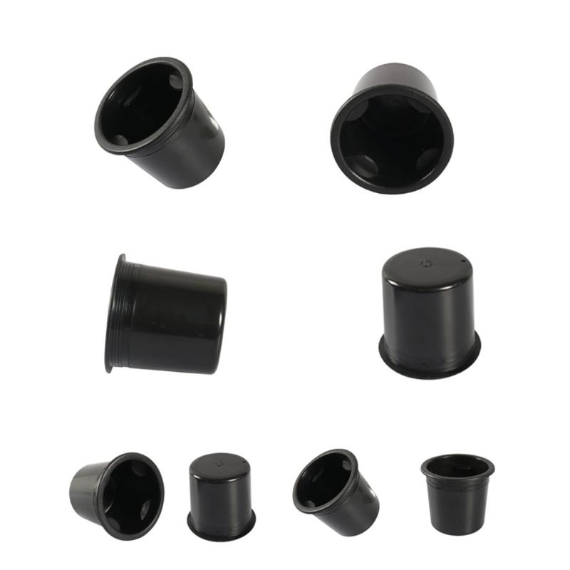 Black ABS Car Cup Holder Suitable For Vehicles Campers Truck And Marine Vessels Easy To Clean And Install