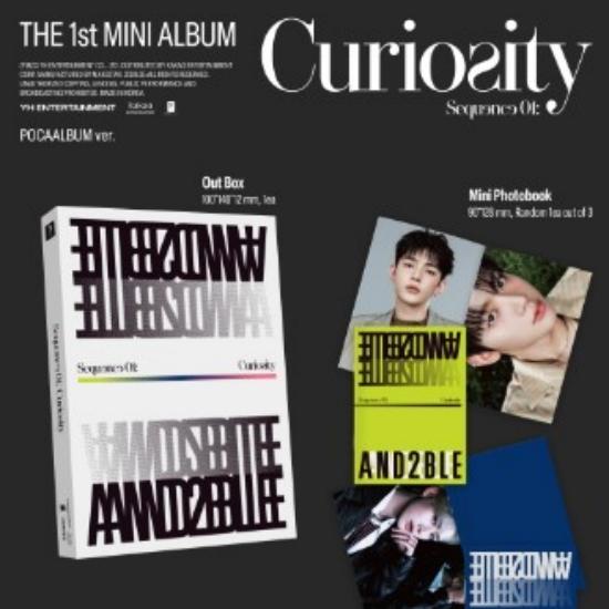 [In Stock] AND2BLE - 1st Mini Album Sequence 01: Curiosity (POCAALBUM Ver.)