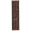 Apothecary Cabinet Brown Oak Effect 30x41x118 cm Engineered Wood