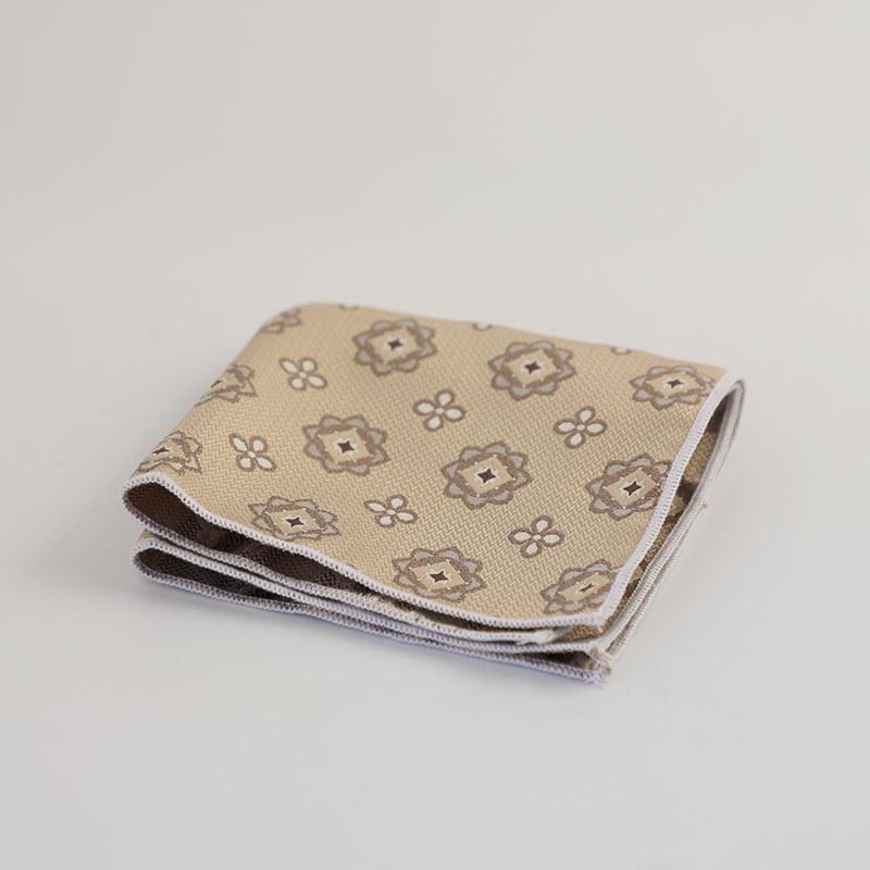 Coffee Can Be Matched with Maillard Suit Pocket Towel Men's Accessories Square Towel Handkerchief Alone 24*24cm