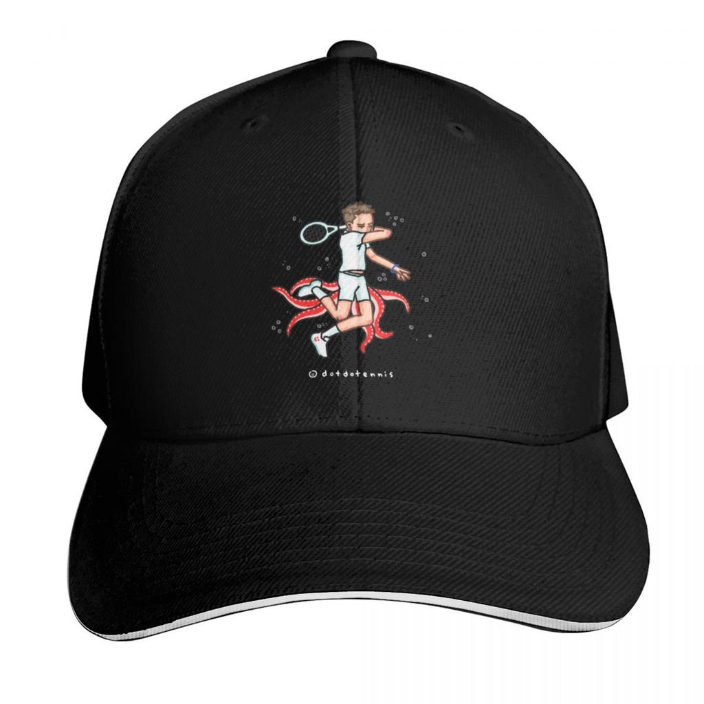 Daniil Medvedev as Octopus Baseball Cap Dropshipping Hood Custom Cap Golf Hat Unisex For Women Unisexs