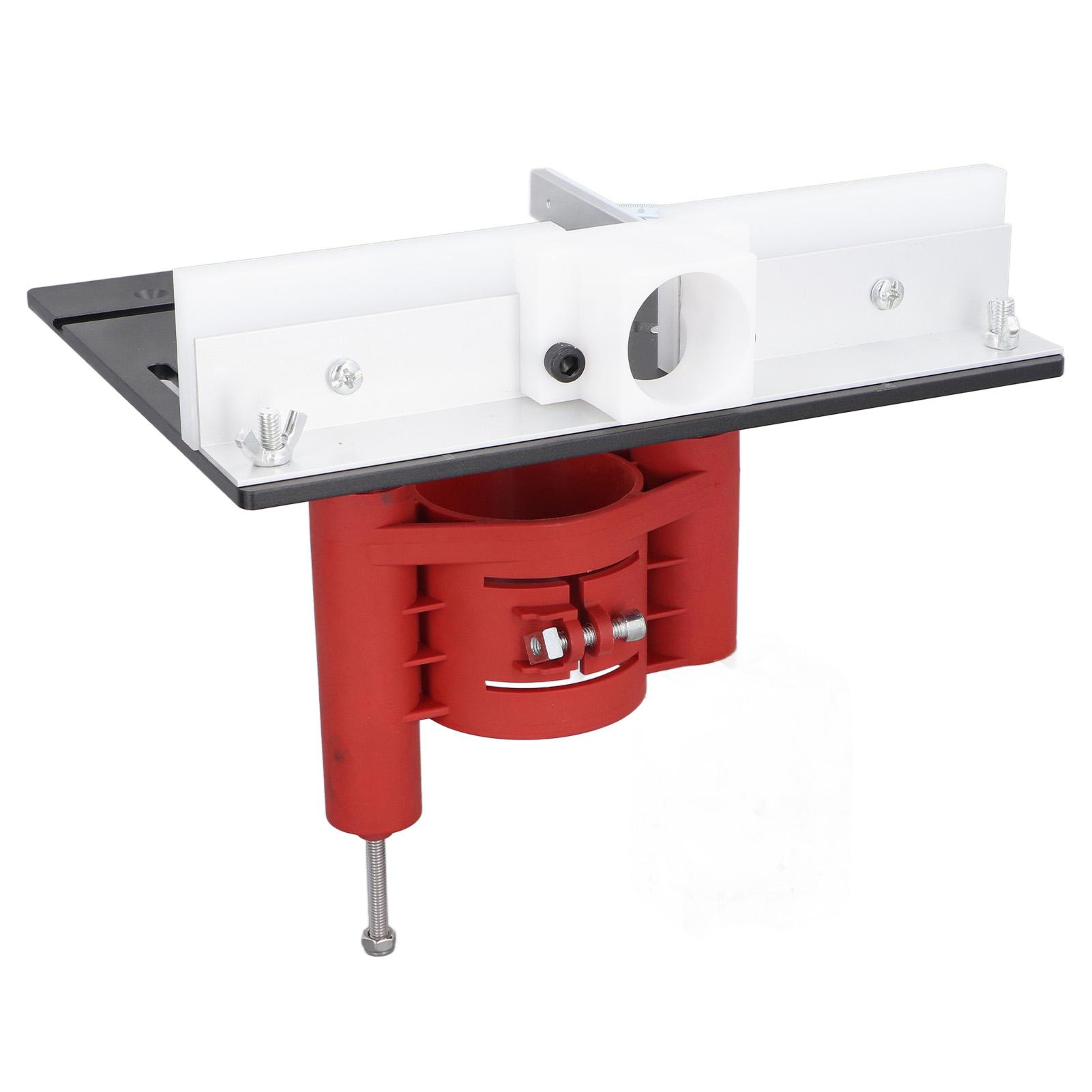 

Подъемная база фрезера Комплект подъемной системы фрезера Вставная опорная пластина для фрезерного стола для деревообработки