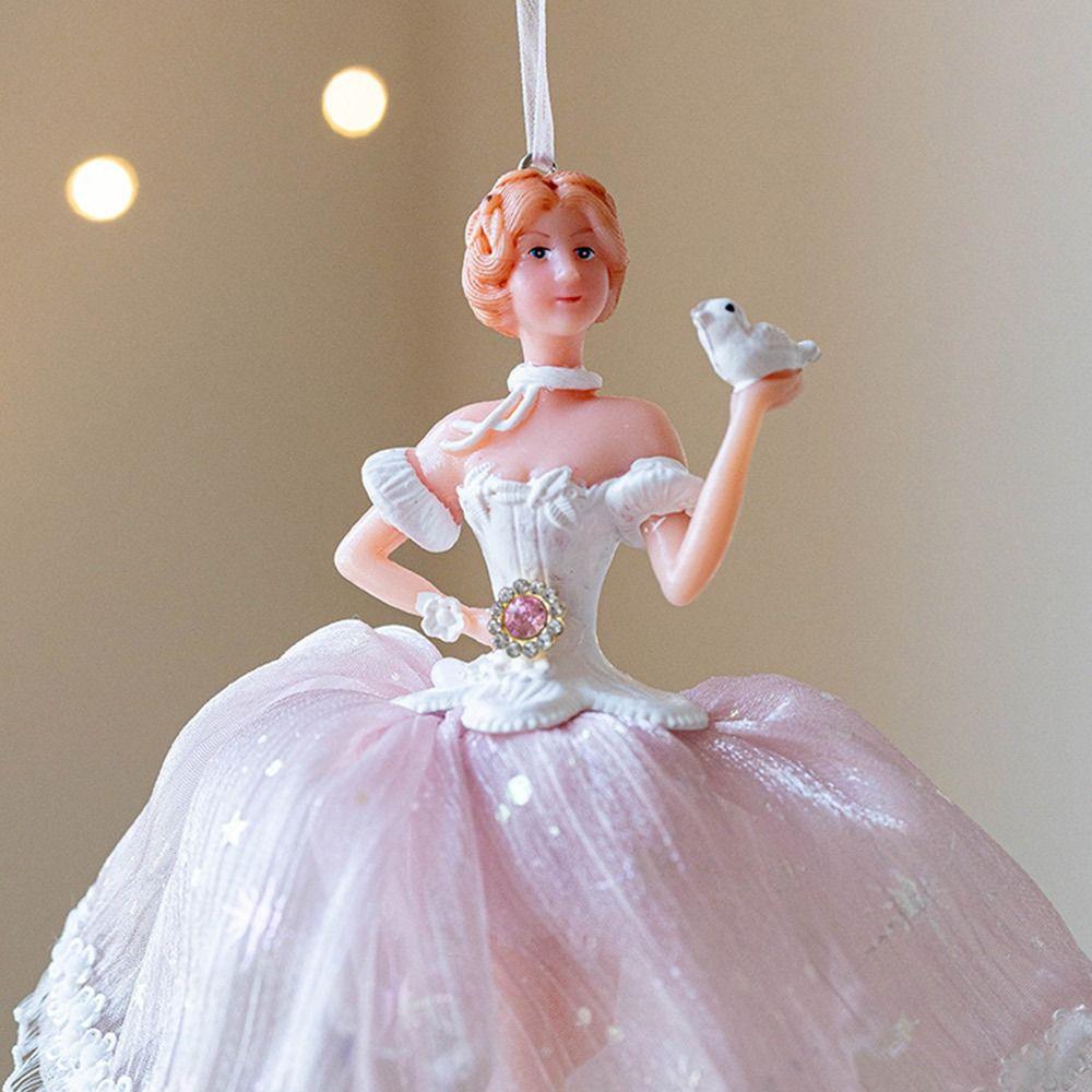 Plüschtiere Ballettmädchen Hängedekorationen Verzierung Weihnachtsbaumschmuck Festivaldekoration