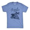 Herren Bermuda-Dreieck T-Shirt Lustiges Vintage Retro Grafik Neuheit T-Shirt für Männer