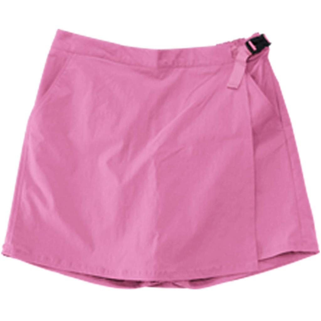 Radweather Women's Trekking Skirt/Culottes, Water-Repellent, Stain-Resistant, Oil-Resistant, Quick-Drying, Durable, Sports, Outdoor (Size M, Pink)