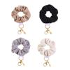 Portachiavi Braccialetto Scrunchie alla Moda Ciondolo Versatile Accessorio Elastico per Capelli per Donne e Ragazze alla Moda