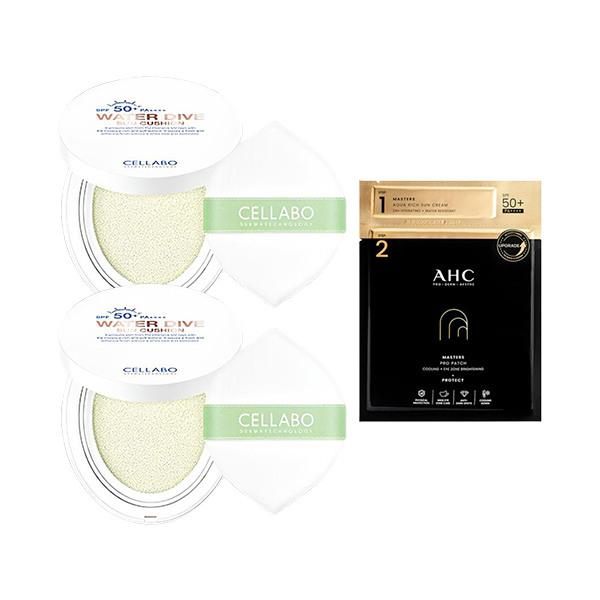 Sun Cushion Season 2 23g x2 + AHC Sun Patch 2-Step 1 Sheet