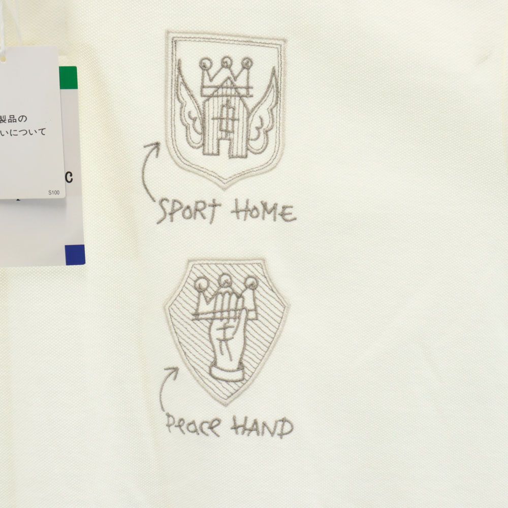 Castelbajac sport made in Japan Short sleeve Fawn Polo shirt 3 white Men's Used