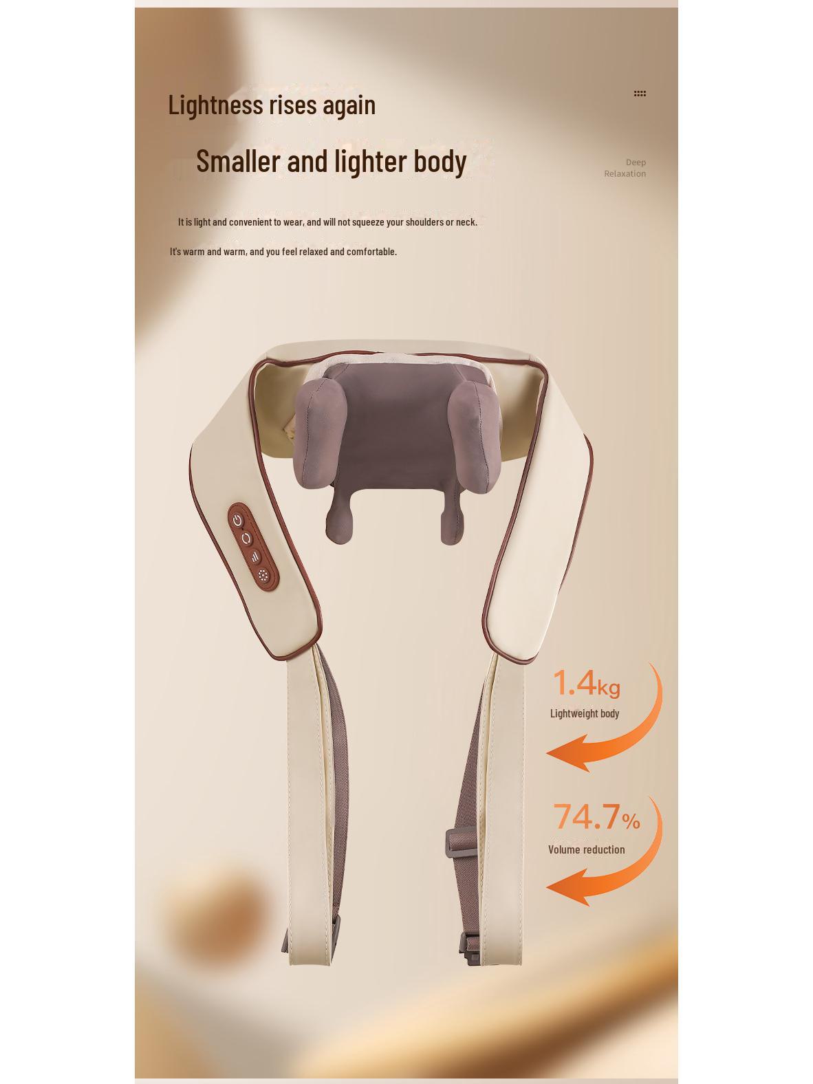 

Разминающий массажер для шеи, талии и плеч