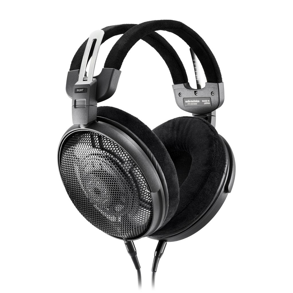 Audio-Technica ATH-ADX3000 Air Dynamic Headphones, Open-Back, Core Mount Technology (PAT.P), Integrated Baffle Drivers, Ultra-Lightweight 257g, 3.0m