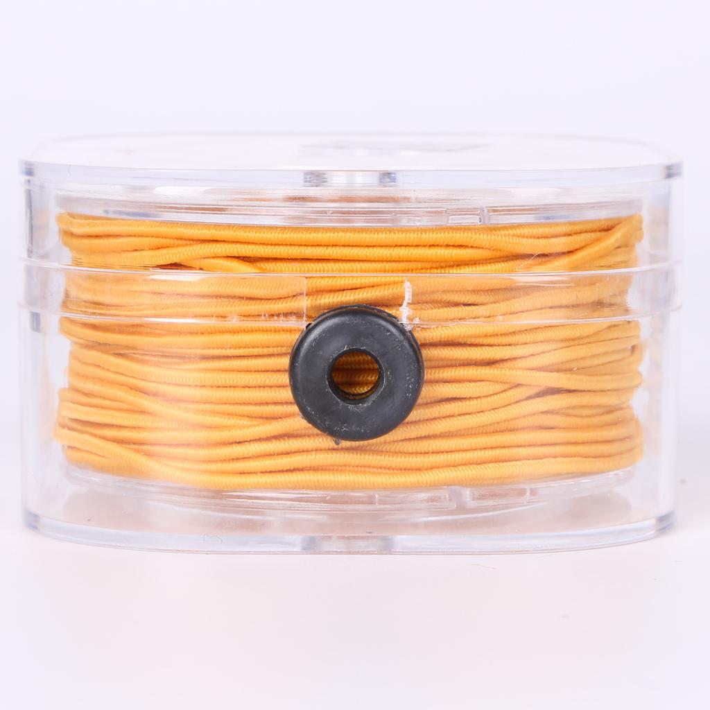 0.8-1.5mm DIY Beading Stretch Rubber Band Elastic Thread Cord with Box Round Beading Wire Jewelry Making
