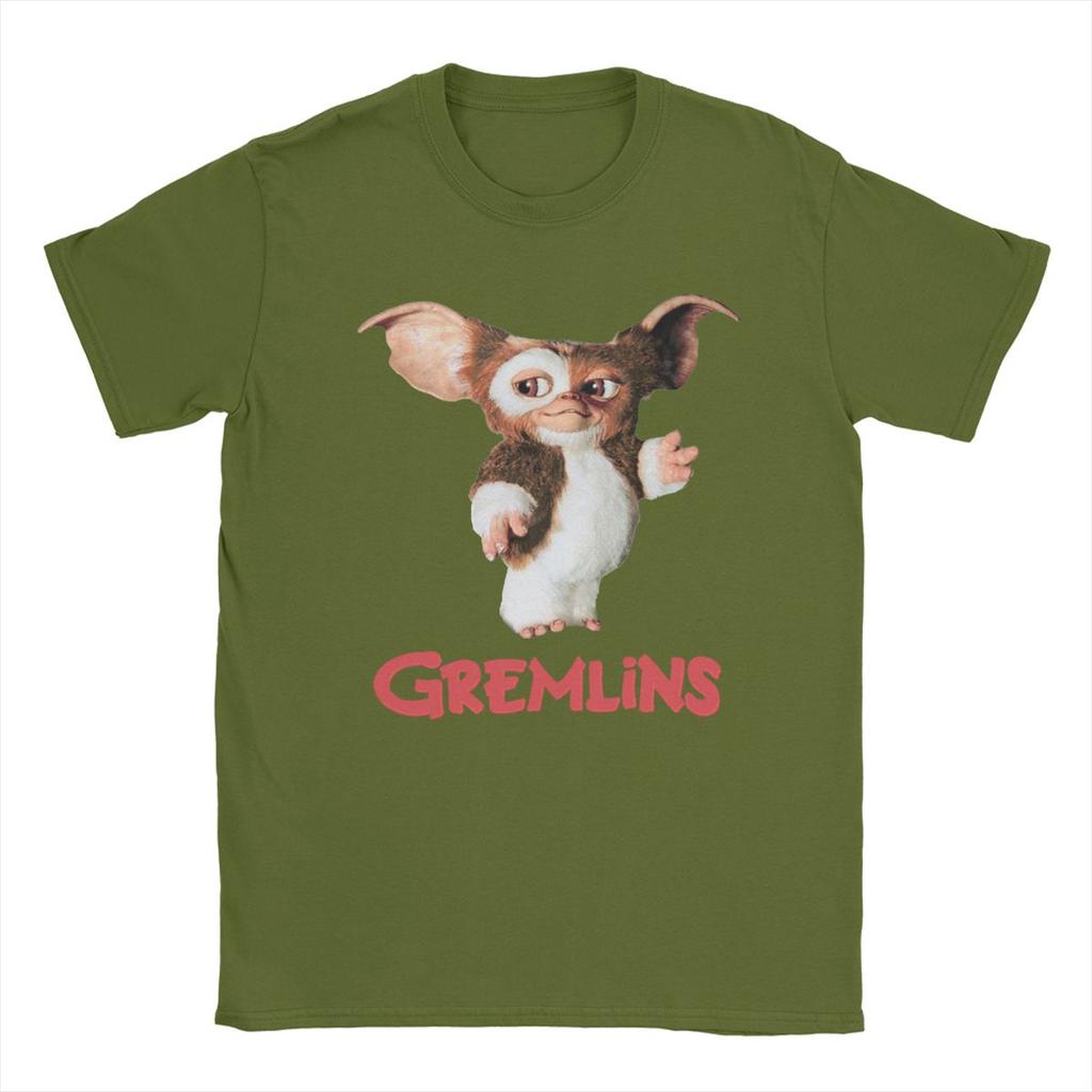 Ανδρικά T-Shirts Gizmo Ταινία Δεκαετίας '80 Αστεία Μπλουζάκια Κοντομάνικα Μπλουζάκια με Στρογγυλή Λαιμόκοψη Καθαρό Βαμβάκι Ρούχα Μεγάλου Μεγέθους