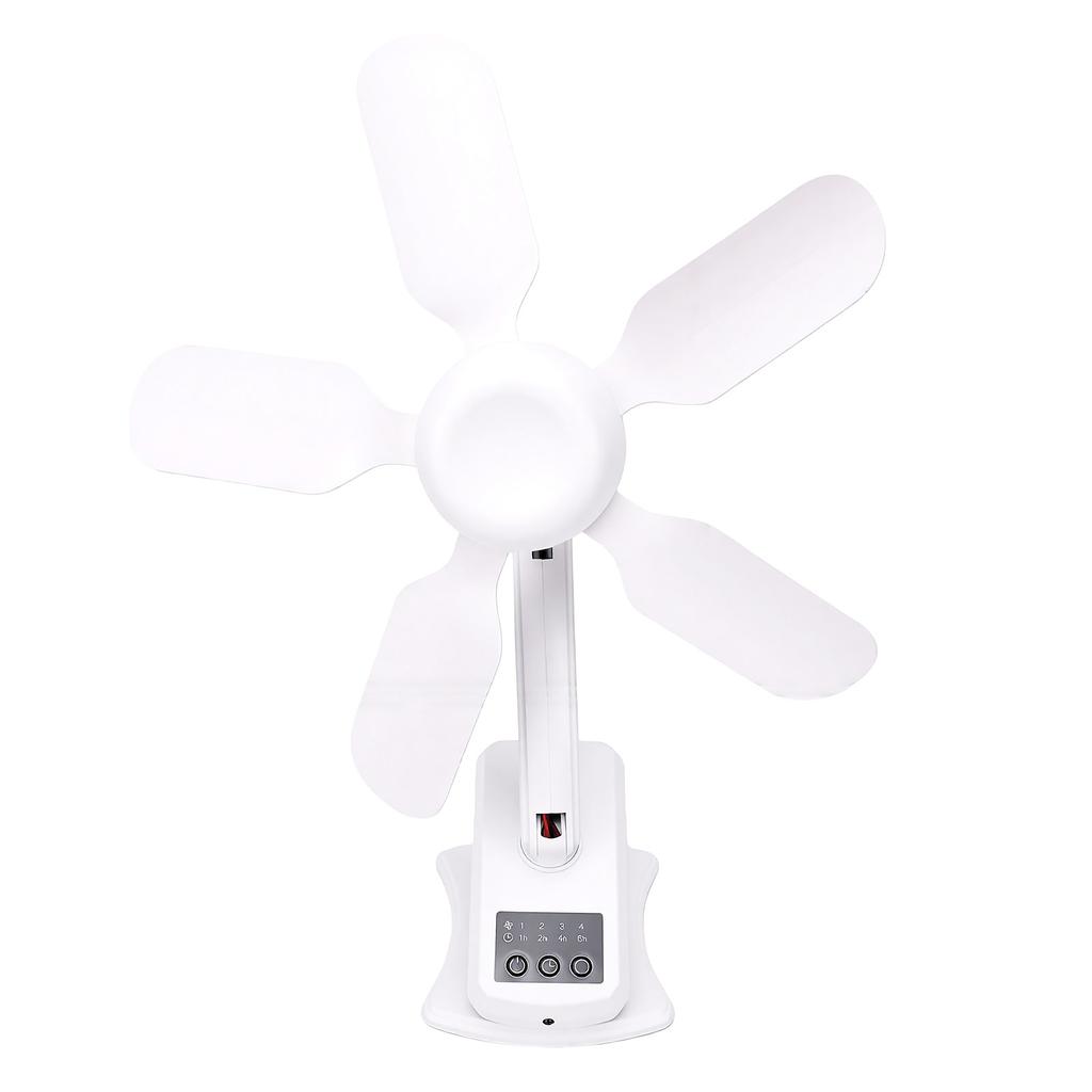 Portable Clip On Fan USB Rechargeable Battery Operated Fan with Remote 3 Speed 90 degrees Oscillation 6H Timer for