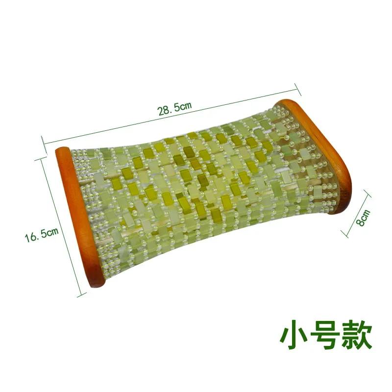 Summer Cooling Pillow Cervical Vertebra Hollow Perspiration Steam Room Breathable Sweat-proof Pillow Wood Natural Jade Pillow