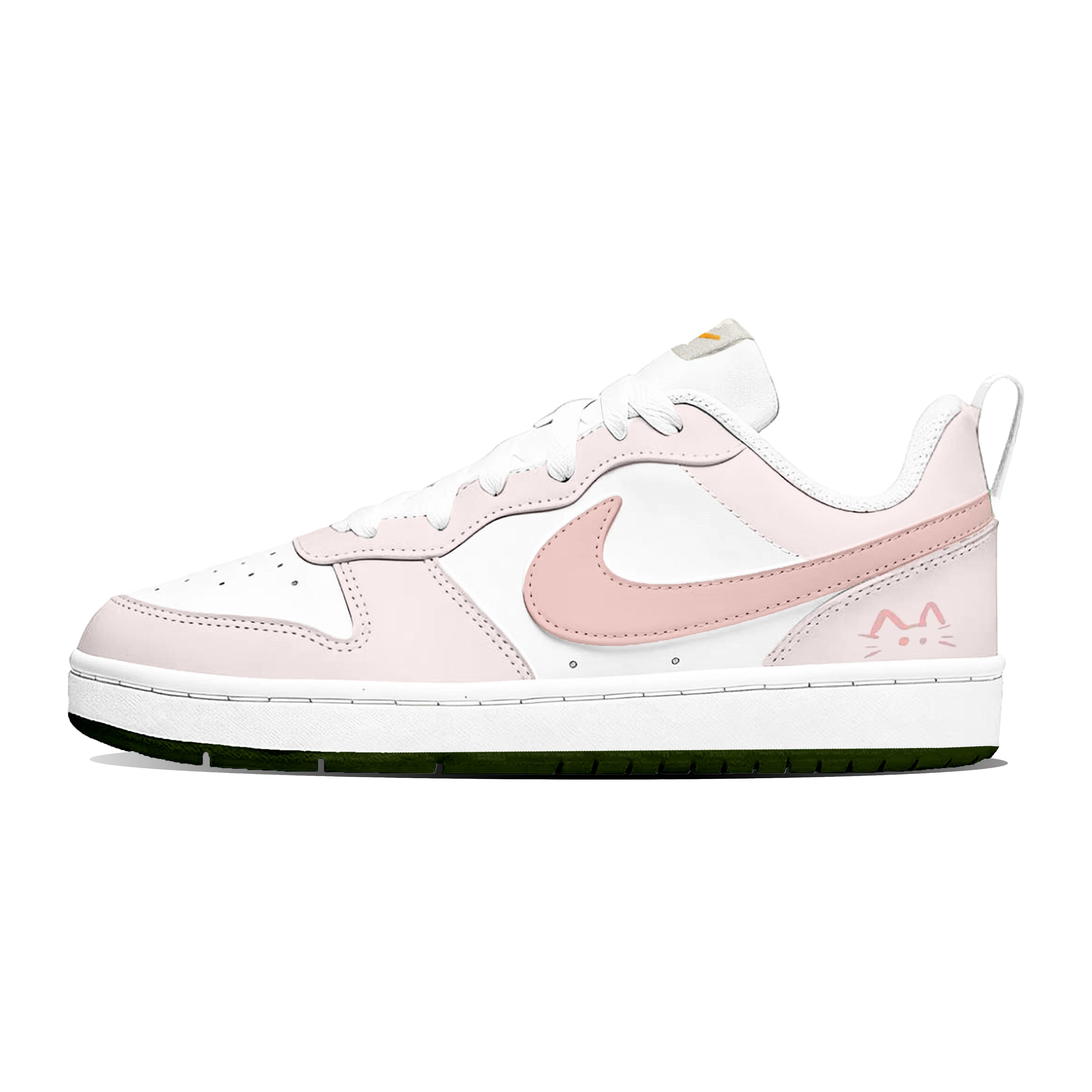 

Nike Court Borough Berry Tart Cushioning Lightweight Low top Skateboard Shoes Women s BQ5448-017(Team1328-) 36.5