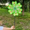Colorful Outdoor Peacock Double-Layer Large Windmill for Scenic Areas and Night Markets