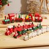 Wooden Train Christmas Ornament Merry Christmas Decoration For Home Table 2026 Xmas Gifts Noel Natal Navidad New Year 2026 Gifts
