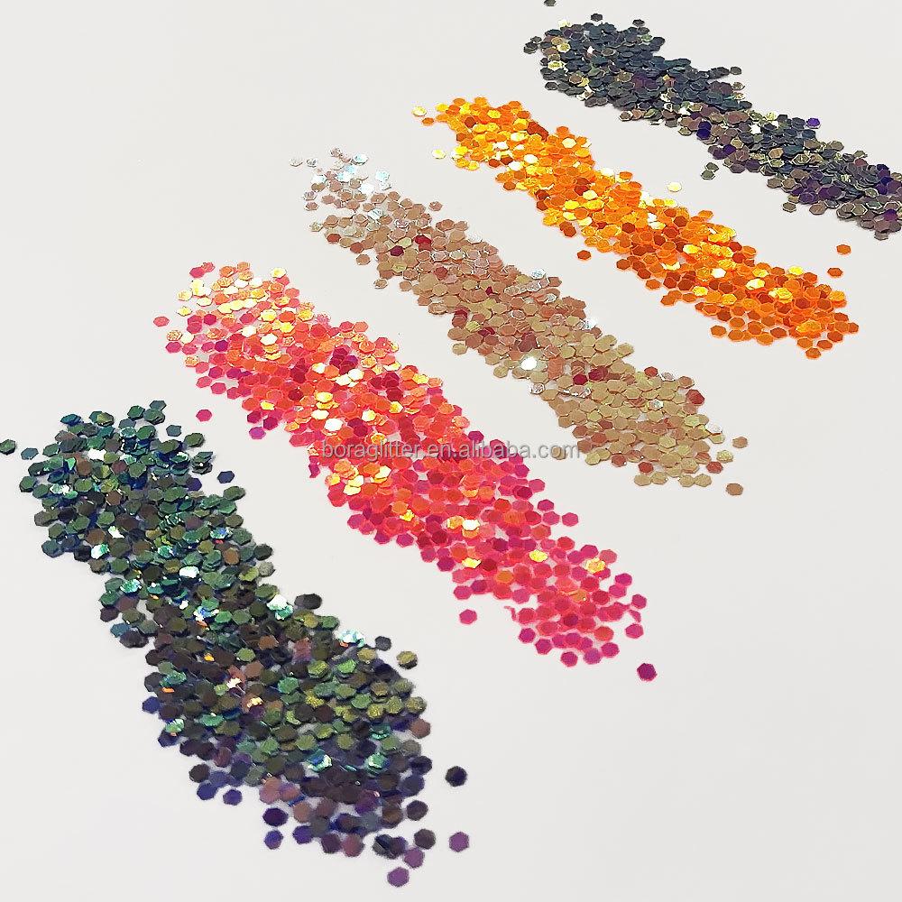 Glitter Hexagon Gold Coast Series Metallic Gold Bulk Hair Face Body Eye Nail Art Festival DIY Party Christmas Decorations Paint