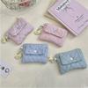 Pastel Sweet Quilted Card and Coin Purse Pouch 4 Colors