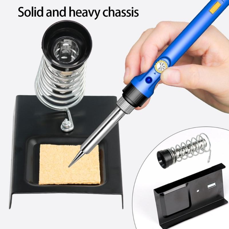 Industrial Level Soldering Station Stand Holder Heatproof U Shaped Design Slip Resistant Footage Ideal Tool Workshop Key