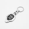 BBFP7 Metal/Leather Car Keychain Badge Emblem For Opel Astra Grandland Corsa Mokka Frontera Insignia Zafira Key Chain Rings Accessorie