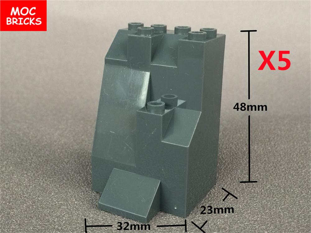 MOC Steine Suona Horn Militärpistole Piraten Gewehr Soldat Gamaschen Helm Actionfigur Zusammengebaute Bausteine Jungen Spielzeug
