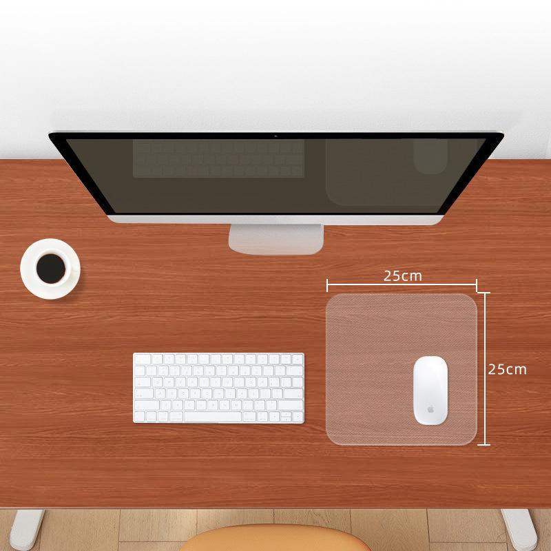 Transparent Glass Gaming Optical Mouse Pad E-Sport Fps Gamer Accessories Professional Mouse Mat Mousepad For Laptop Pc Computer