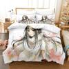 New Shaman King Bedding Set Single Twin Full Queen King Size Bed Set Adult Kid Bedroom Duvet cover Sets 3D Anime Bed Sheet Set