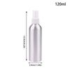 30/50/100/120/150/250/500Ml Empty Aluminum Spray Bottle Cosmetic Bottle Mini Metal Atomizer Bottles Travel Size For Cosmetics