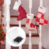 120 Pcs Christmas Tree Hook Xmas Stocking Hangers Iron Hooks Stockings Supplies Unique Style Ornament Decor Holders Sock Gift