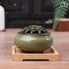 Ceramic Ice Cracking Incense Burner Coil Cone Stick Incense Burner Holder Home Ornaments Japanese Incense Burners Zen Decor 7