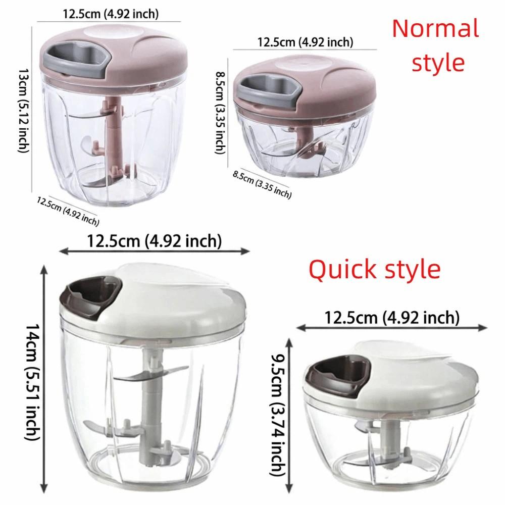 Portable Meat Mincer Easy Clean Garlic Chopper Cooking Accessories Vegetable Onion Cutter Kitchen