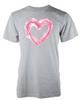 Custom Scribble Cute Loveheart Unique Valentine Lovers Tshirt Adult and Kids