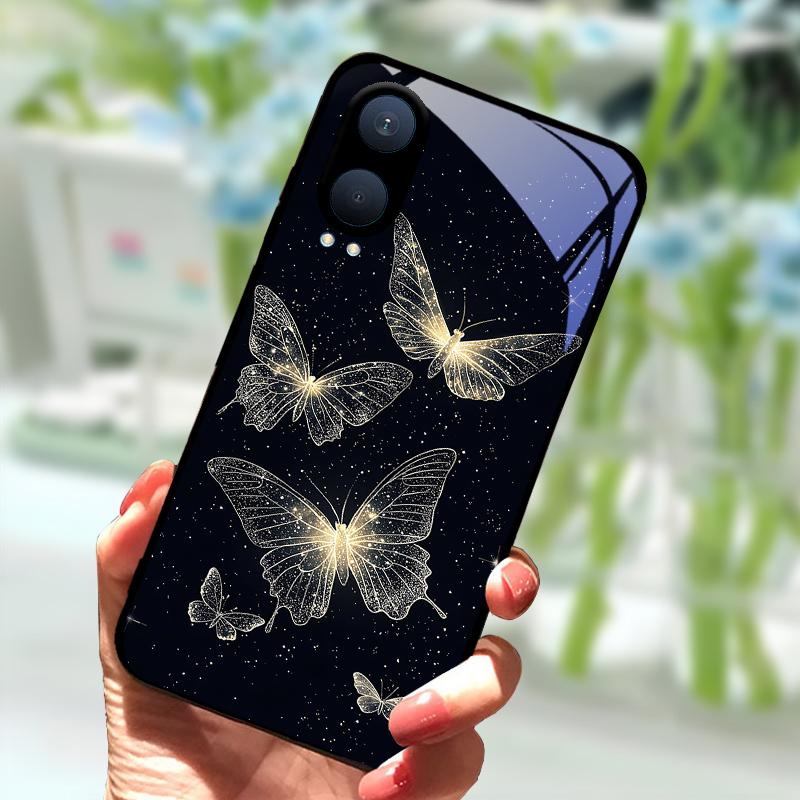 Tempered Glass Case For OnePlus Nord CE4 Lite Cases 1+Nord CE 4 3 2 Glass Phone Cover For One Plus Nord CE3 CE2 Hard PC Bumper